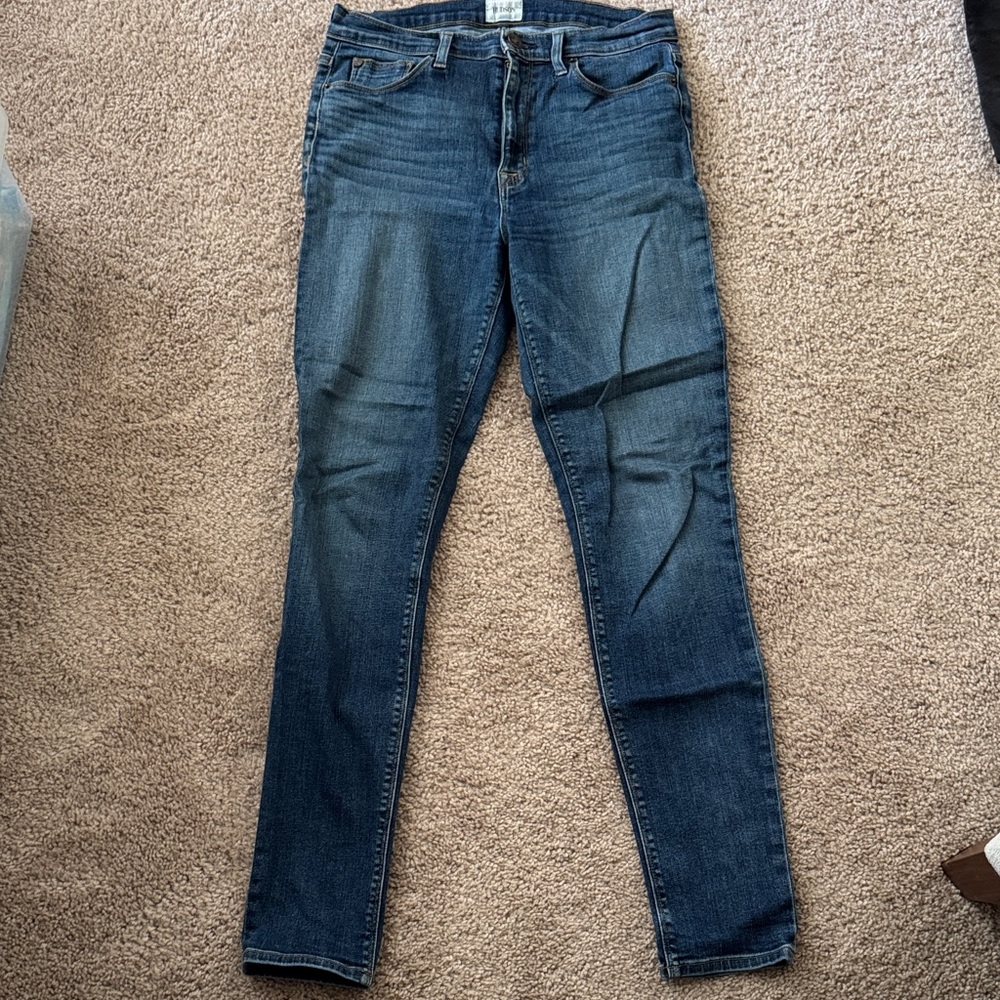 Hudson Jeans Dark Blue Skinny Jeans